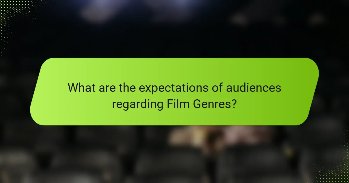 What are the expectations of audiences regarding Film Genres?