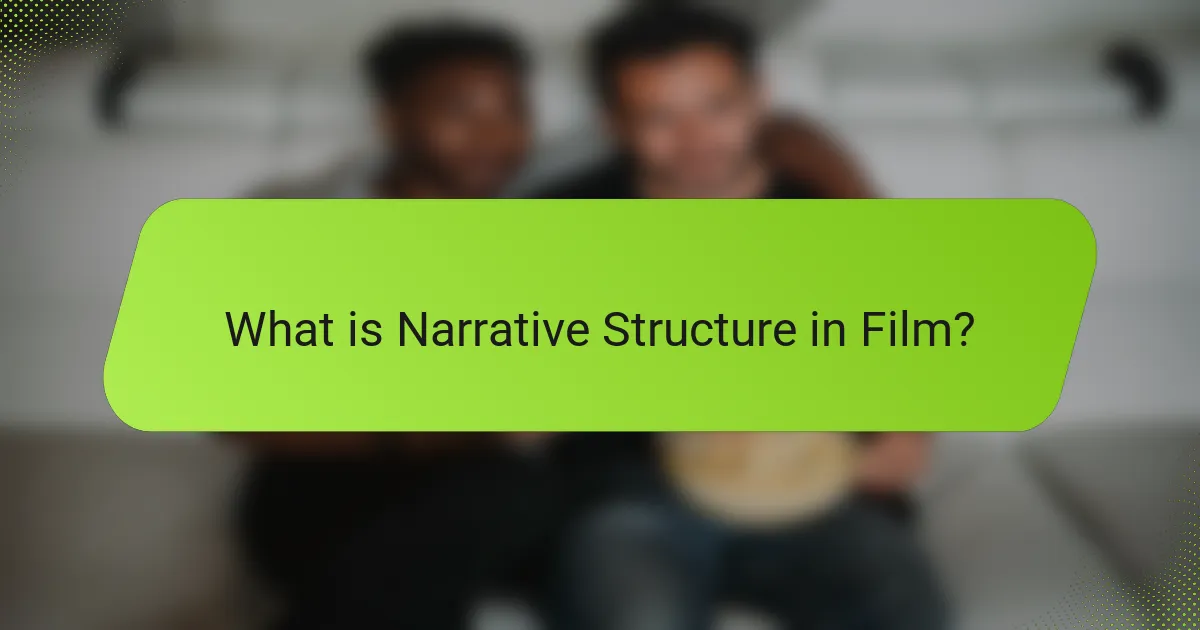 What is Narrative Structure in Film?